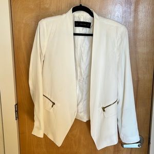 Zara Blazer with gold zippers